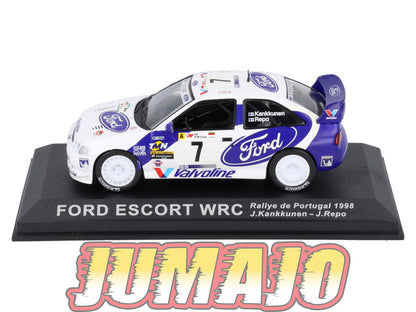 RCA65 voiture 1/43 IXO Altaya Rallye : FORD Escort WRC J.Kankkunen 1998 #7