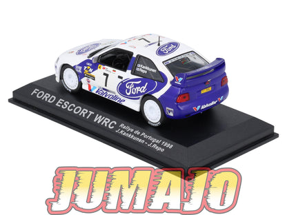 RCA65 voiture 1/43 IXO Altaya Rallye : FORD Escort WRC J.Kankkunen 1998 #7