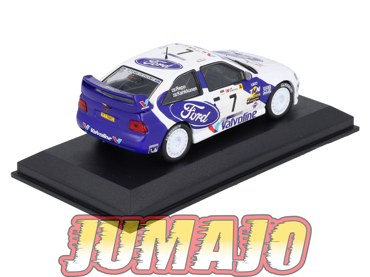 RCA65 voiture 1/43 IXO Altaya Rallye : FORD Escort WRC J.Kankkunen 1998 #7