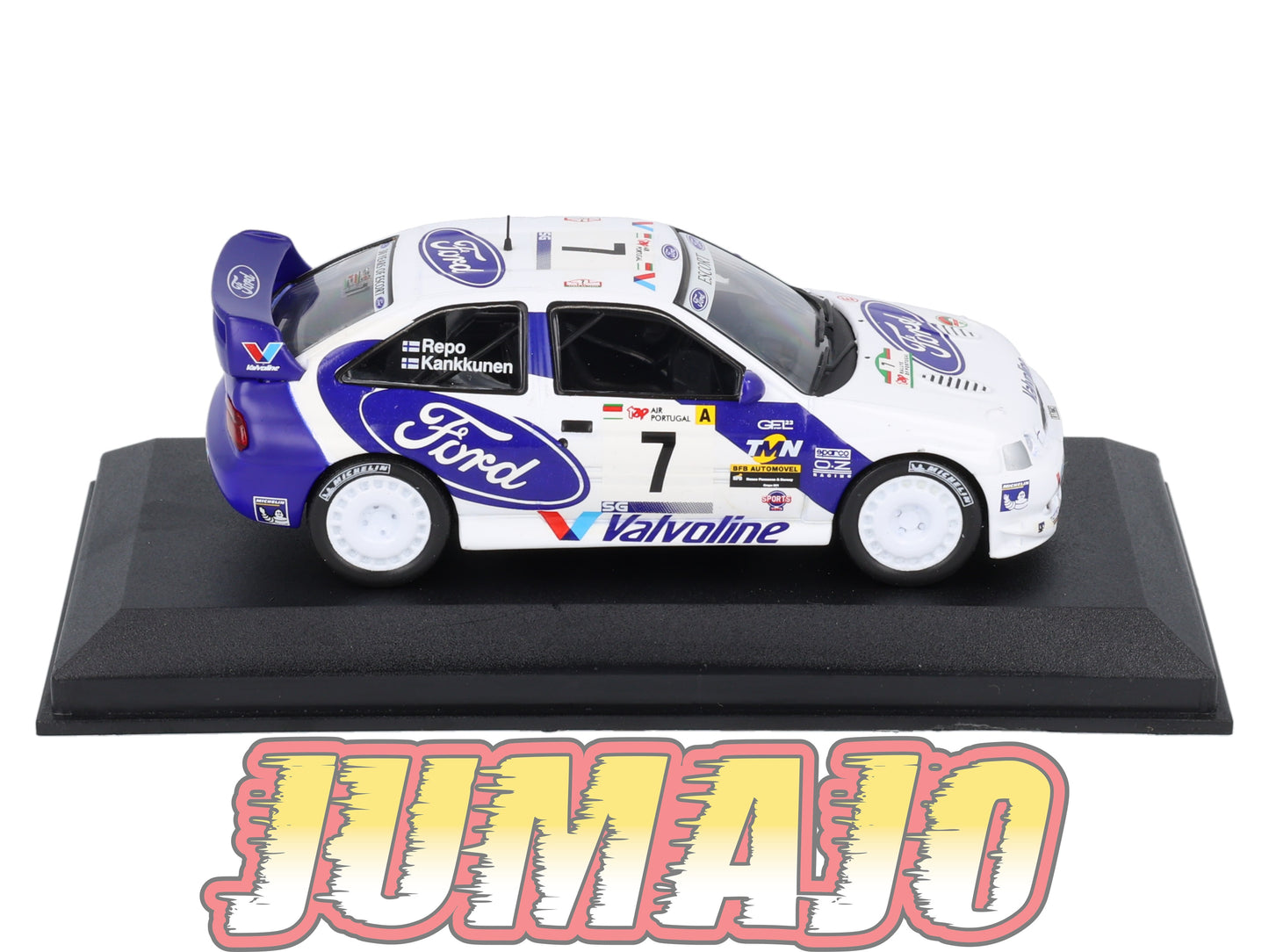 RCA65 voiture 1/43 IXO Altaya Rallye : FORD Escort WRC J.Kankkunen 1998 #7