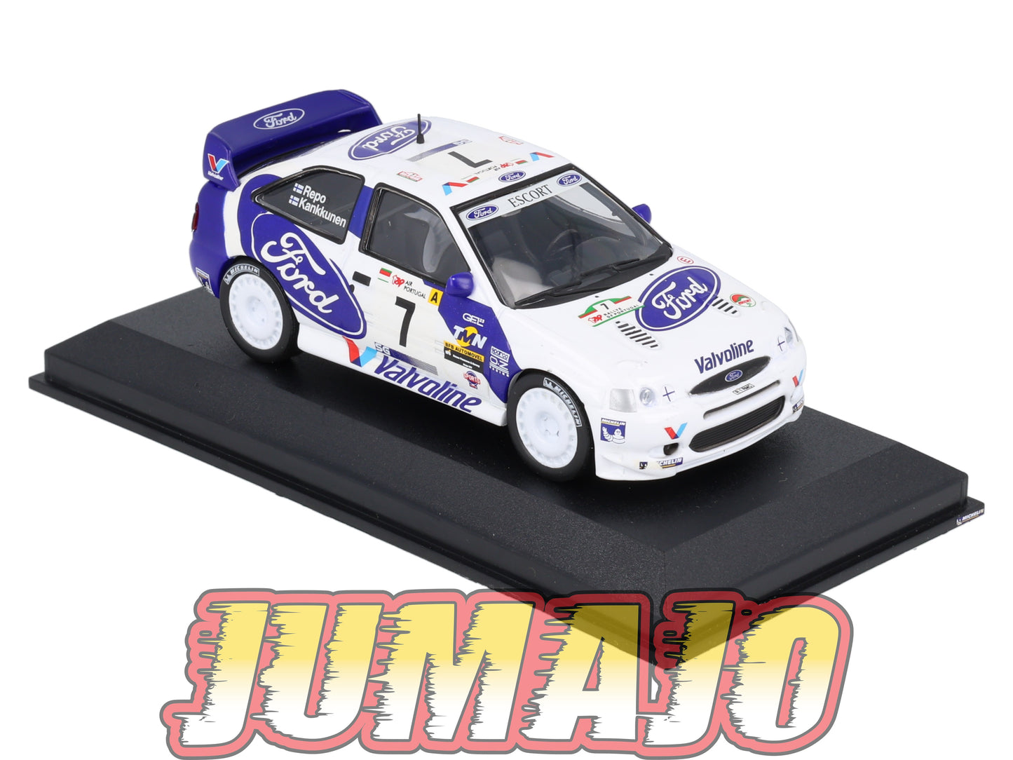 RCA65 voiture 1/43 IXO Altaya Rallye : FORD Escort WRC J.Kankkunen 1998 #7