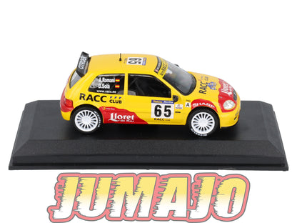 RCA6 voiture 1/43 IXO Altaya Rallye : CITROEN Saxo S1600 D.Sola 2002 #65