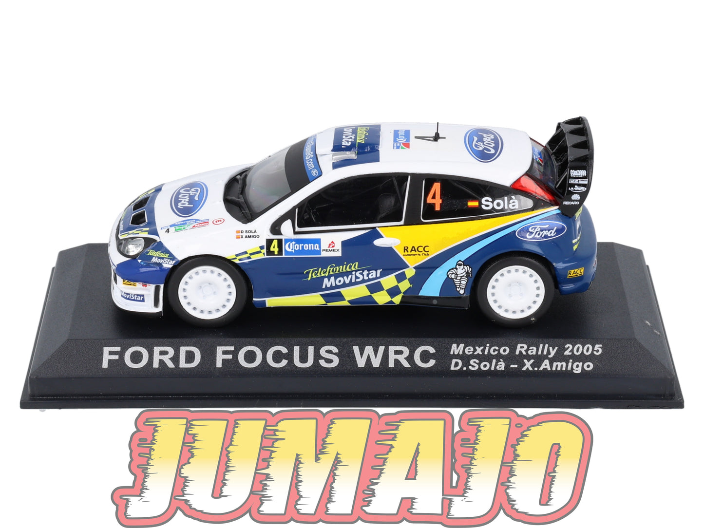 RCA70 voiture 1/43 IXO Altaya Rallye : FORD Focus WRC 2005 #4 D.Sola