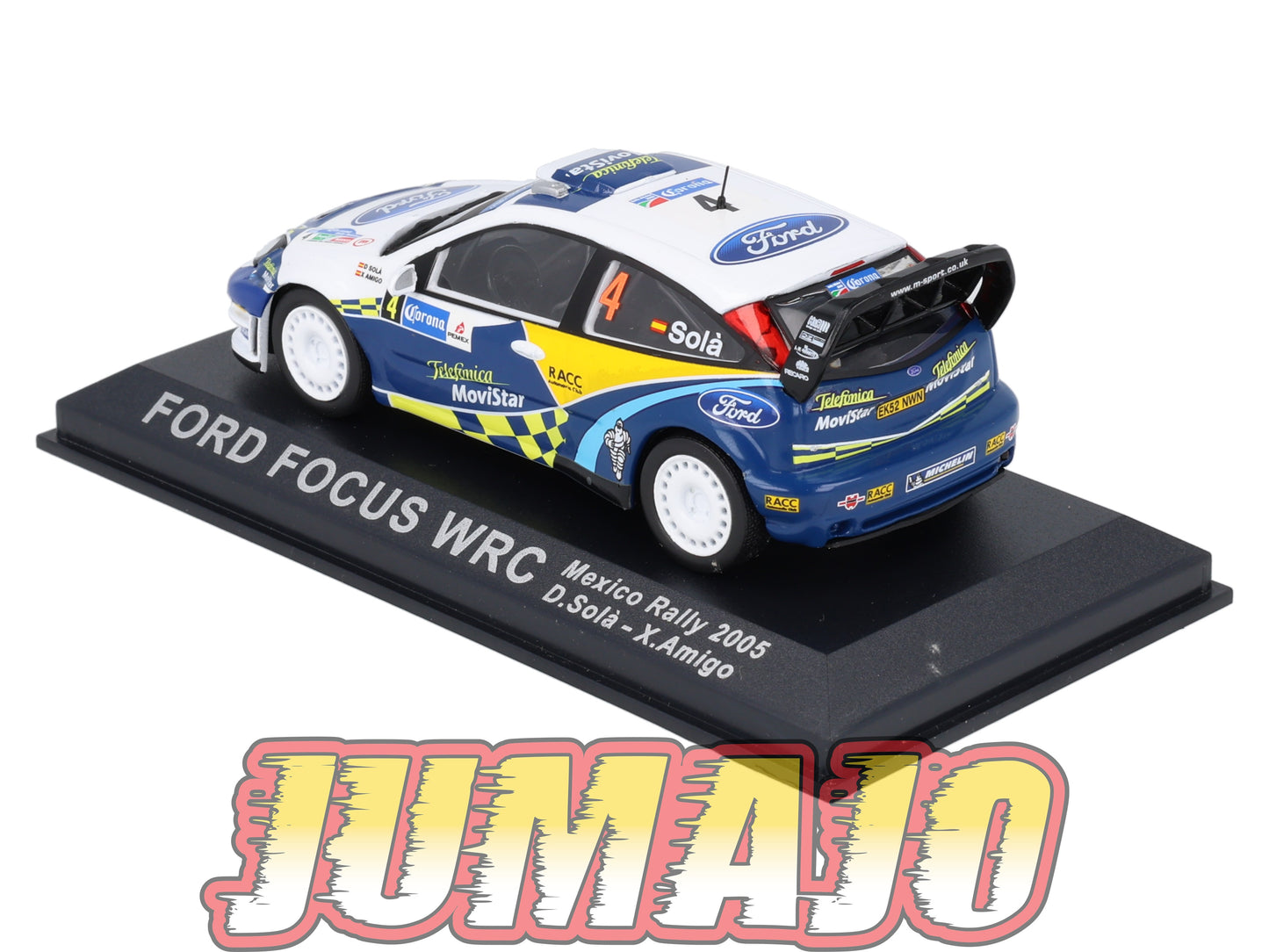 RCA70 voiture 1/43 IXO Altaya Rallye : FORD Focus WRC 2005 #4 D.Sola