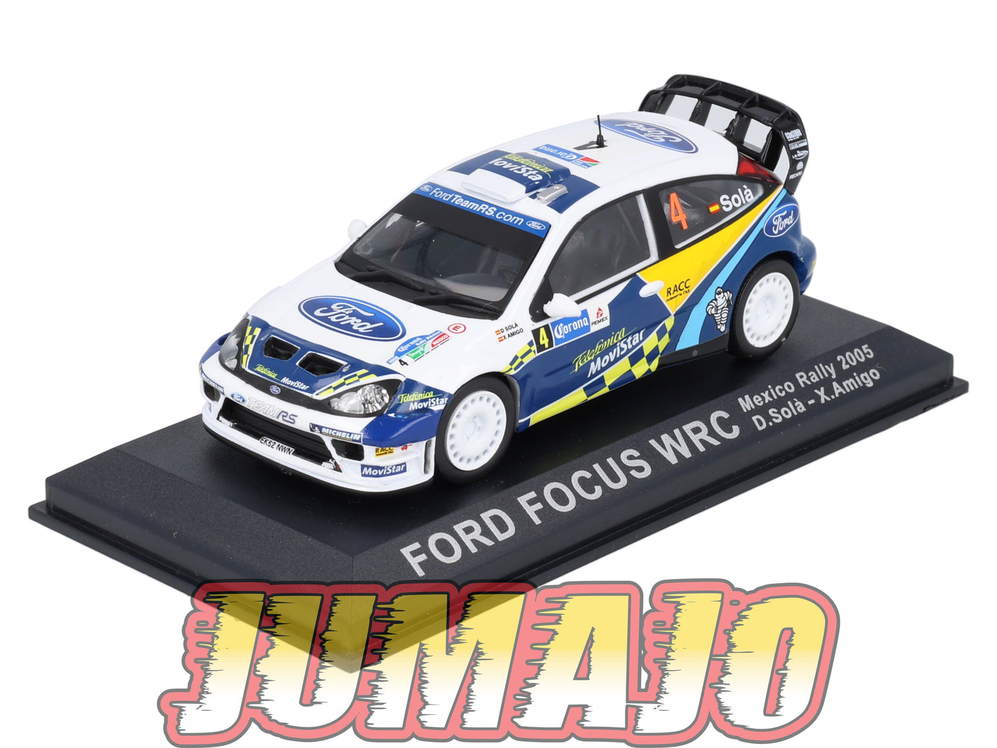 RCA70 voiture 1/43 IXO Altaya Rallye : FORD Focus WRC 2005 #4 D.Sola