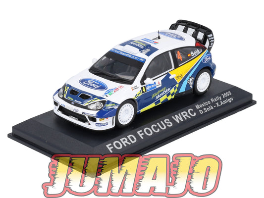 RCA70 voiture 1/43 IXO Altaya Rallye : FORD Focus WRC 2005 #4 D.Sola