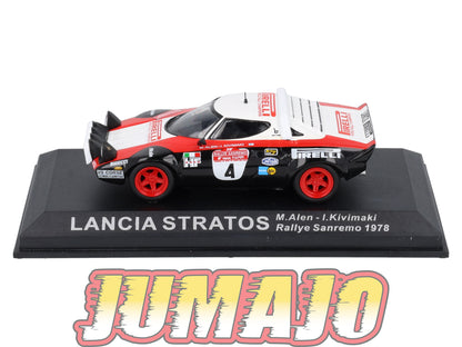 RCA7 voiture 1/43 IXO Altaya Rallye : LANCIA Stratos M.Alen 1978 #4