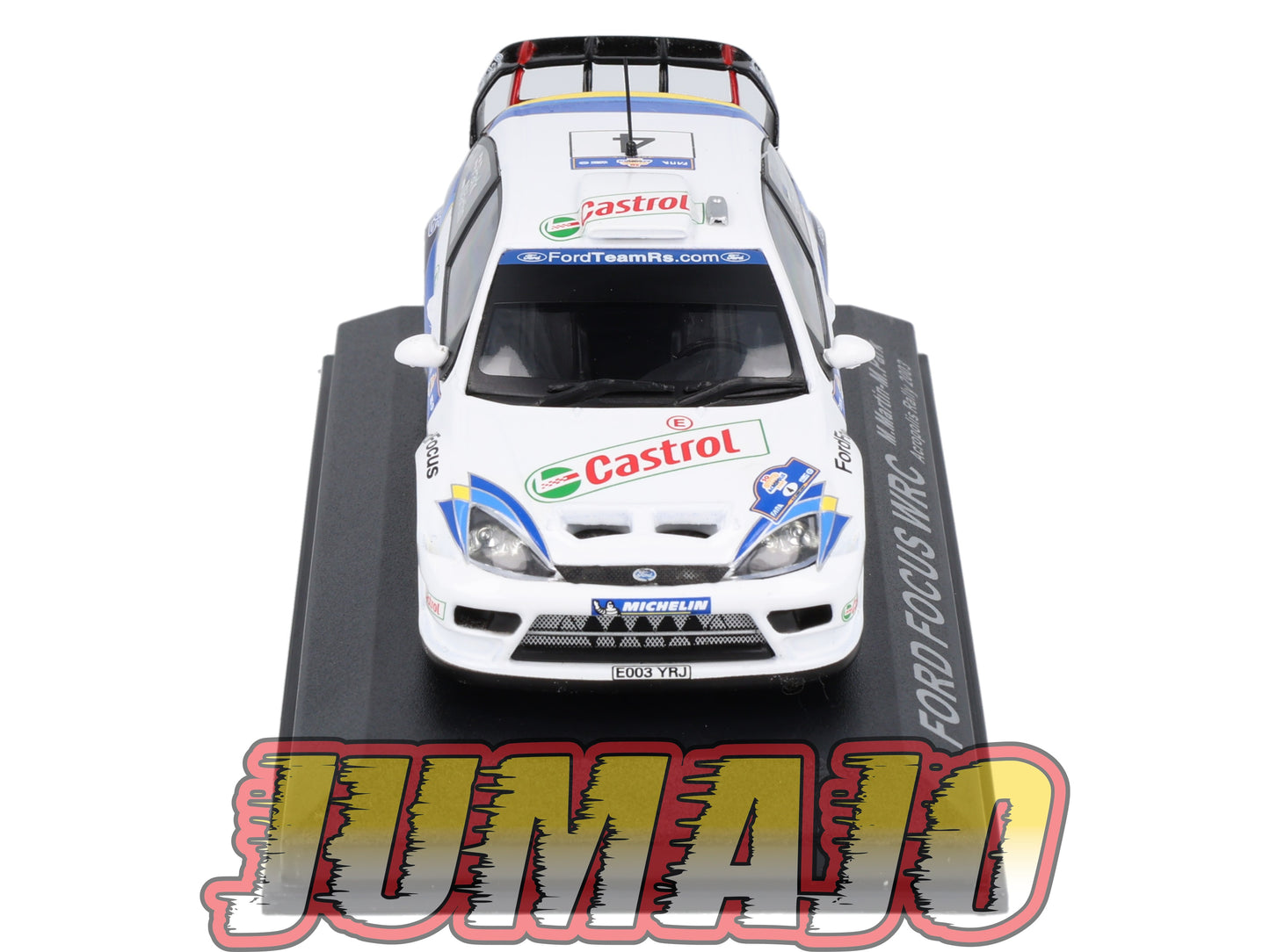 RCA8 voiture 1/43 IXO Altaya Rallye : FORD Focus WRC #4 2003 M.Martin