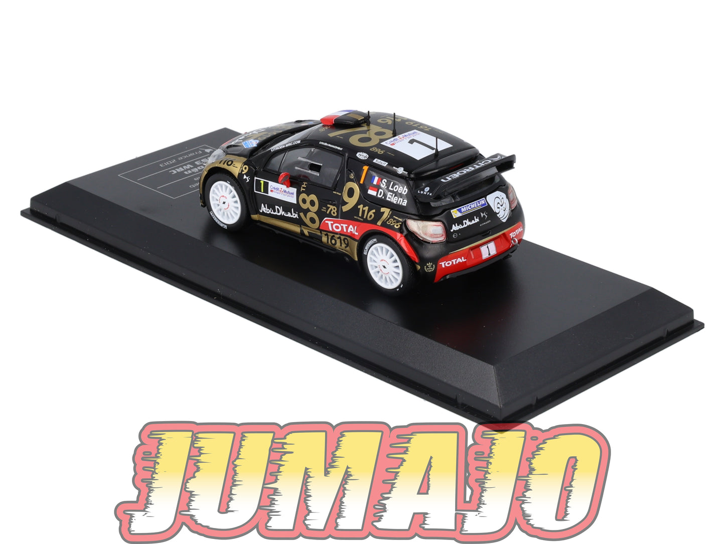 RD18 1/43 IXO Direkt Rallye : CITROËN DS3 WRC France 2013 S.LOEB / D.ELENA