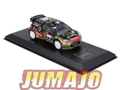 RD18 1/43 IXO Direkt Rallye : CITROËN DS3 WRC France 2013 S.LOEB / D.ELENA