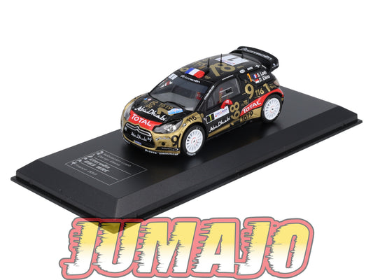 RD18 1/43 IXO Direkt Rallye : CITROËN DS3 WRC France 2013 S.LOEB / D.ELENA