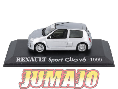 RE10 voiture 1/43 M6 NOREV : RENAULT Sport Clio V6 1999 OCCASION
