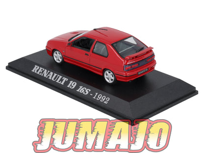 RE11 voiture 1/43 IXO : RENAULT 19 16S 1992