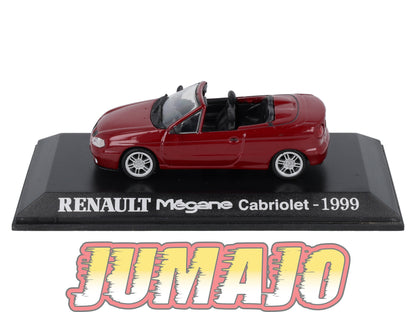 RE12 voiture 1/43 M6 NOREV : RENAULT Megane Cabriolet 1999