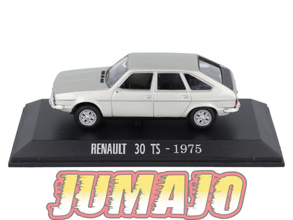 RE17 voiture 1/43 IXO : RENAULT 30 TS 1975