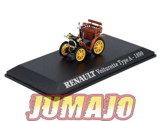 RE19 voiture 1/43 M6 Universal Hobbies : voiturette RENAULT TYPE A 1899