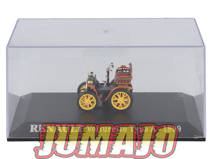 RE19 voiture 1/43 M6 Universal Hobbies : voiturette RENAULT TYPE A 1899