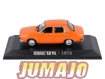 RE22 voiture 1/43 IXO : RENAULT 12 TL 1973