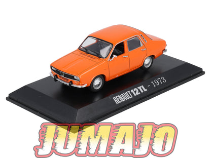 RE22 voiture 1/43 IXO : RENAULT 12 TL 1973