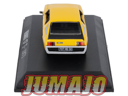 RE23 voiture 1/43 IXO : RENAULT 17 TS 1971