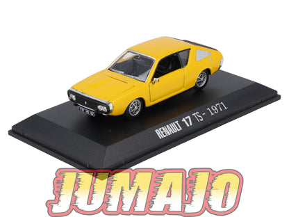 RE23 voiture 1/43 IXO : RENAULT 17 TS 1971