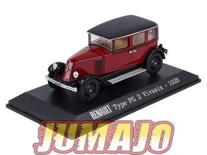 RE37 voiture 1/43 IXO : RENAULT Type PG 2 Vivasix 1928