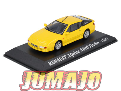 RE43 voiture 1/43 IXO : RENAULT Alpine A610 Turbo 1993