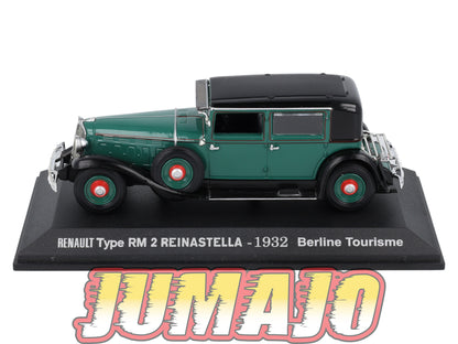 RE47 voiture 1/43 M6 NOREV : RENAULT Type RM 2 Reinastella 1932 Berline tourisme