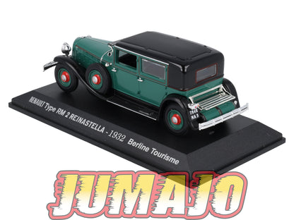 RE47 voiture 1/43 M6 NOREV : RENAULT Type RM 2 Reinastella 1932 Berline tourisme