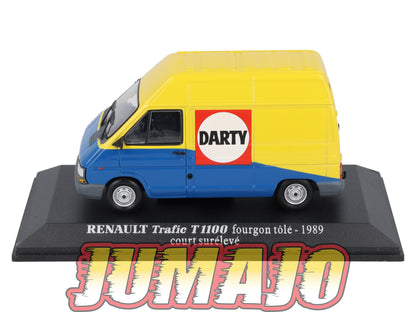 RE60 voiture 1/43 M6 NOREV : RENAULT Trafic T1100 fourgon tôlé 1989 Darty OCCASION
