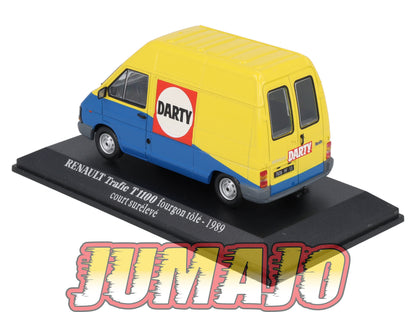 RE60 voiture 1/43 M6 NOREV : RENAULT Trafic T1100 fourgon tôlé 1989 Darty OCCASION