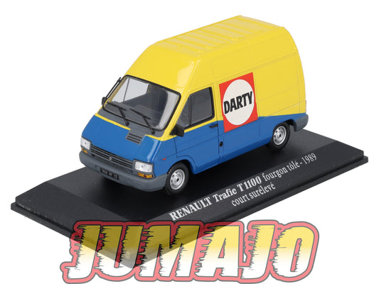 RE60 voiture 1/43 M6 NOREV : RENAULT Trafic T1100 fourgon tôlé 1989 Darty OCCASION
