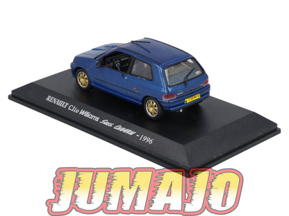 RE64 voiture 1/43 M6 NOREV : RENAULT Clio Williams Swiss champion 1996 OCCASION