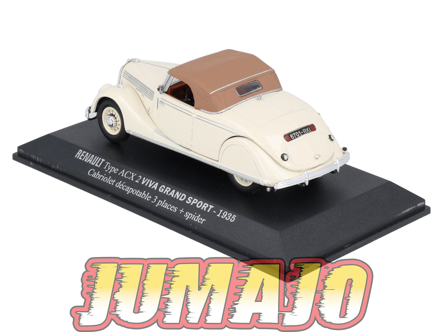RE73 voiture 1/43 M6 NOREV : RENAULT Type ACX Viva grand sport 1935 OCCASION