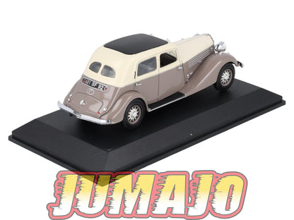 RE75 voiture 1/43 IXO : RENAULT Type ZC 4 Nervasport 1934 Conduite intérieur 4 places