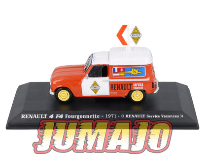 RE81 voiture 1/43 M6 NOREV : RENAULT 4 F4 Fourgonnette 1971 OCCASION