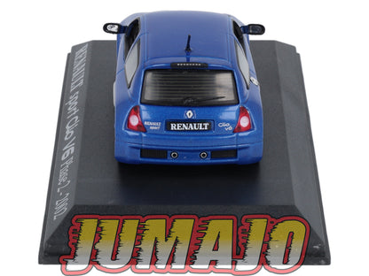 RE82 voiture 1/43 M6 NOREV : RENAULT Sport Clio V6 phase 2 2002 OCCASION