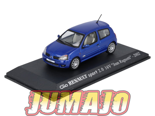 RE85 voiture 1/43 M6 NOREV : RENAULT Clio Sport 2.0 16V Ragnotti 2002 OCCASION