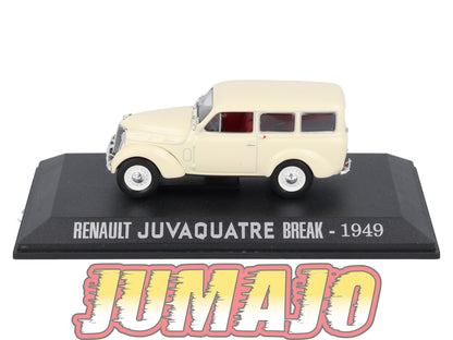 RE8 voiture 1/43 IXO : RENAULT Juvaquatre Break 1949