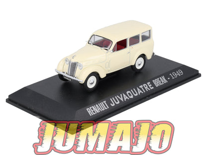 RE8 voiture 1/43 IXO : RENAULT Juvaquatre Break 1949