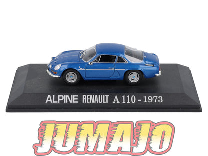 RE9 voiture 1/43 IXO : RENAULT Alpine A 110 1973