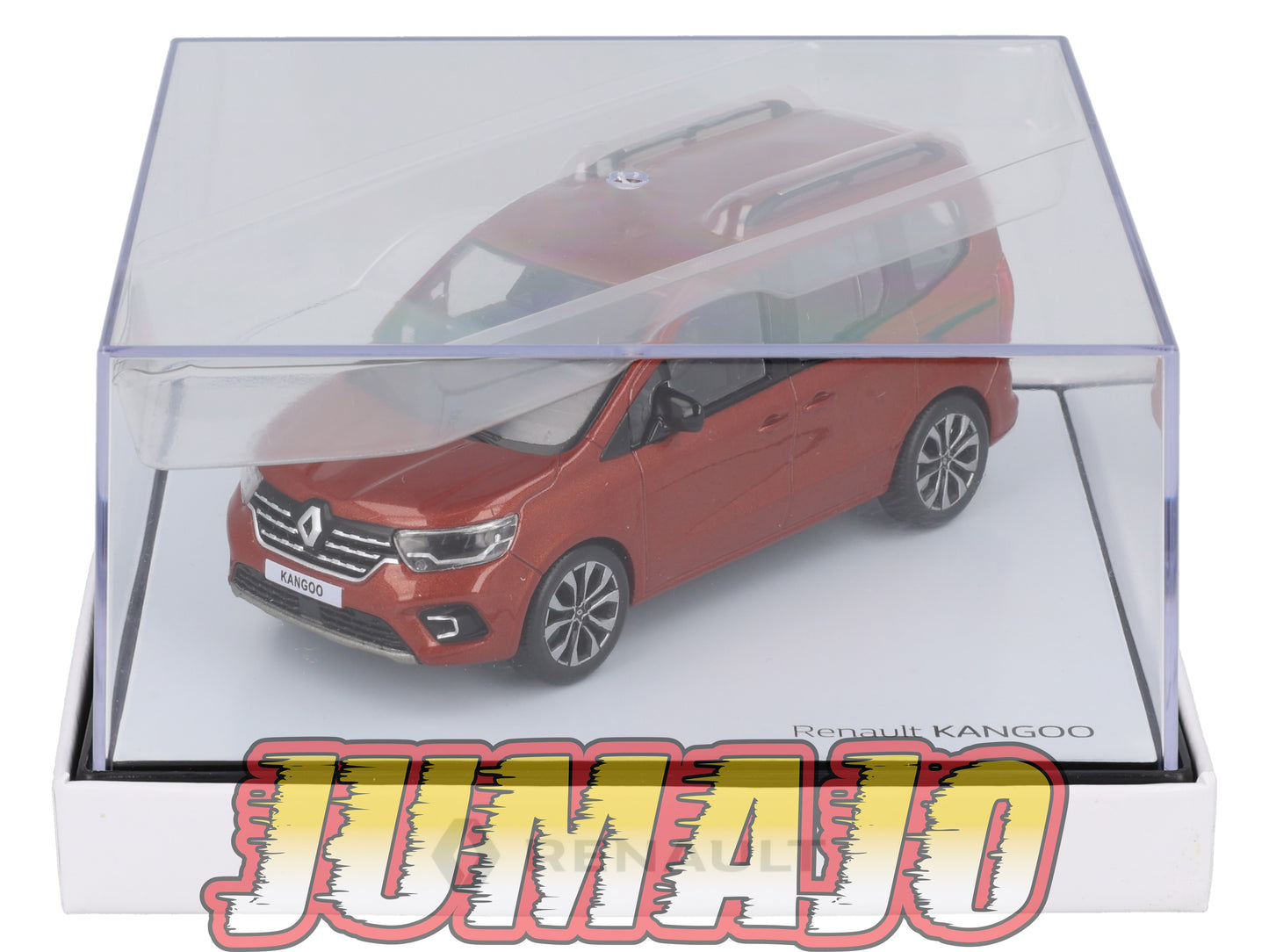 REN84 Voiture 1/43 NOREV RENAULT Kangoo III Particulier Brun Terracotta
