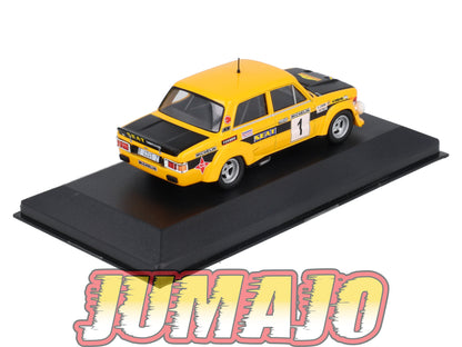 RES13 1/43 IXO Altaya Rallye Espagne SEAT 124 2100 1977 #1 A.Zanini