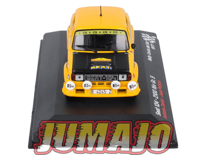 RES13 1/43 IXO Altaya Rallye Espagne SEAT 124 2100 1977 #1 A.Zanini