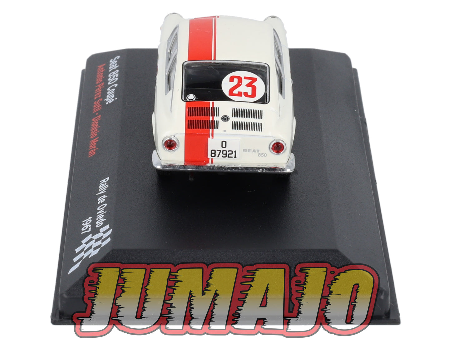 RES17 1/43 IXO Altaya Rallye Espagne SEAT 850 Coupé 1967 #23 A.Sutil