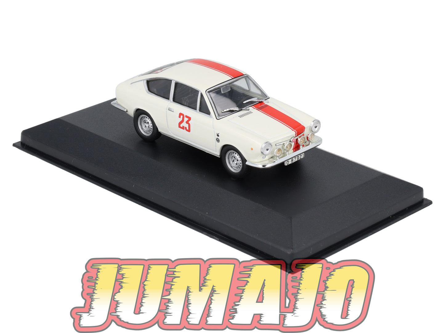 RES17 1/43 IXO Altaya Rallye Espagne SEAT 850 Coupé 1967 #23 A.Sutil