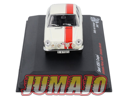 RES17 1/43 IXO Altaya Rallye Espagne SEAT 850 Coupé 1967 #23 A.Sutil