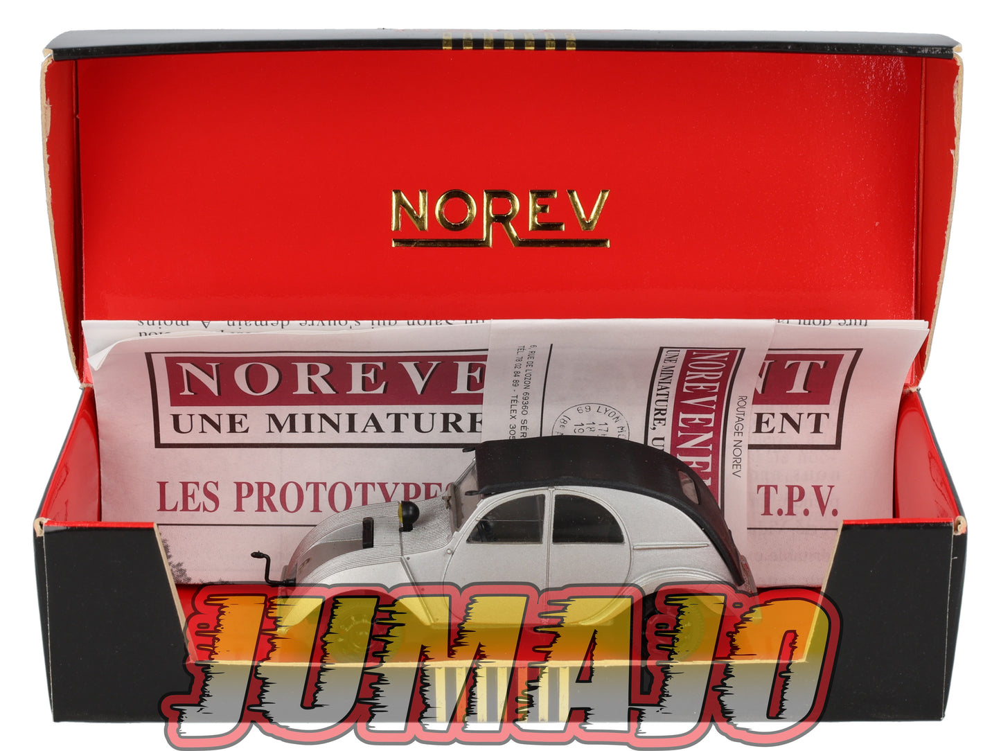 REV10 Voiture 1/43 NOREV Coffret Ligne Noire CITROEN Prototype 2CV Le Cyclope 1939