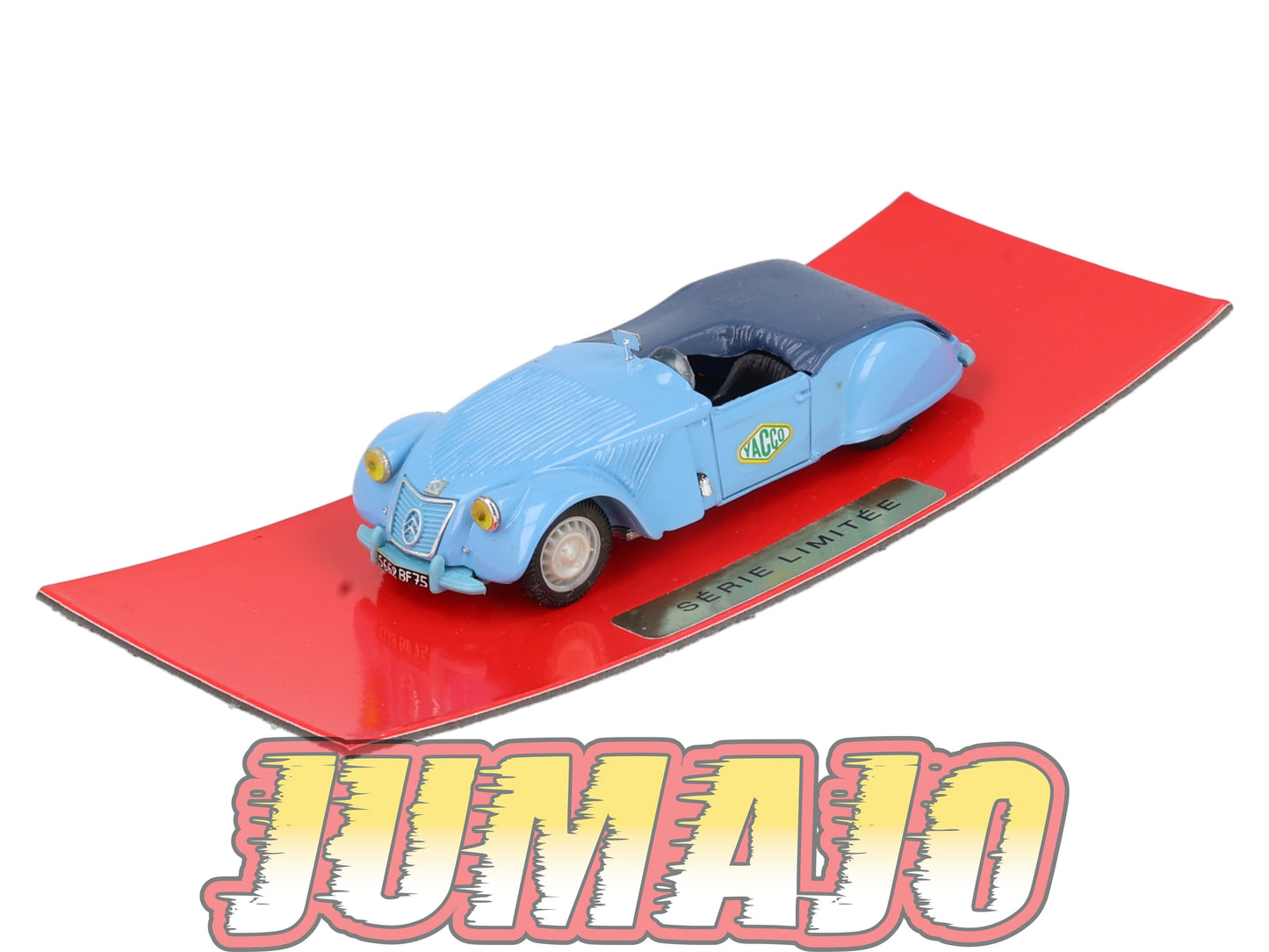 REV2 Voiture 1/43 NOREV Coffret Ligne Noire CITROEN 2CV Yacco 1953 série limitée