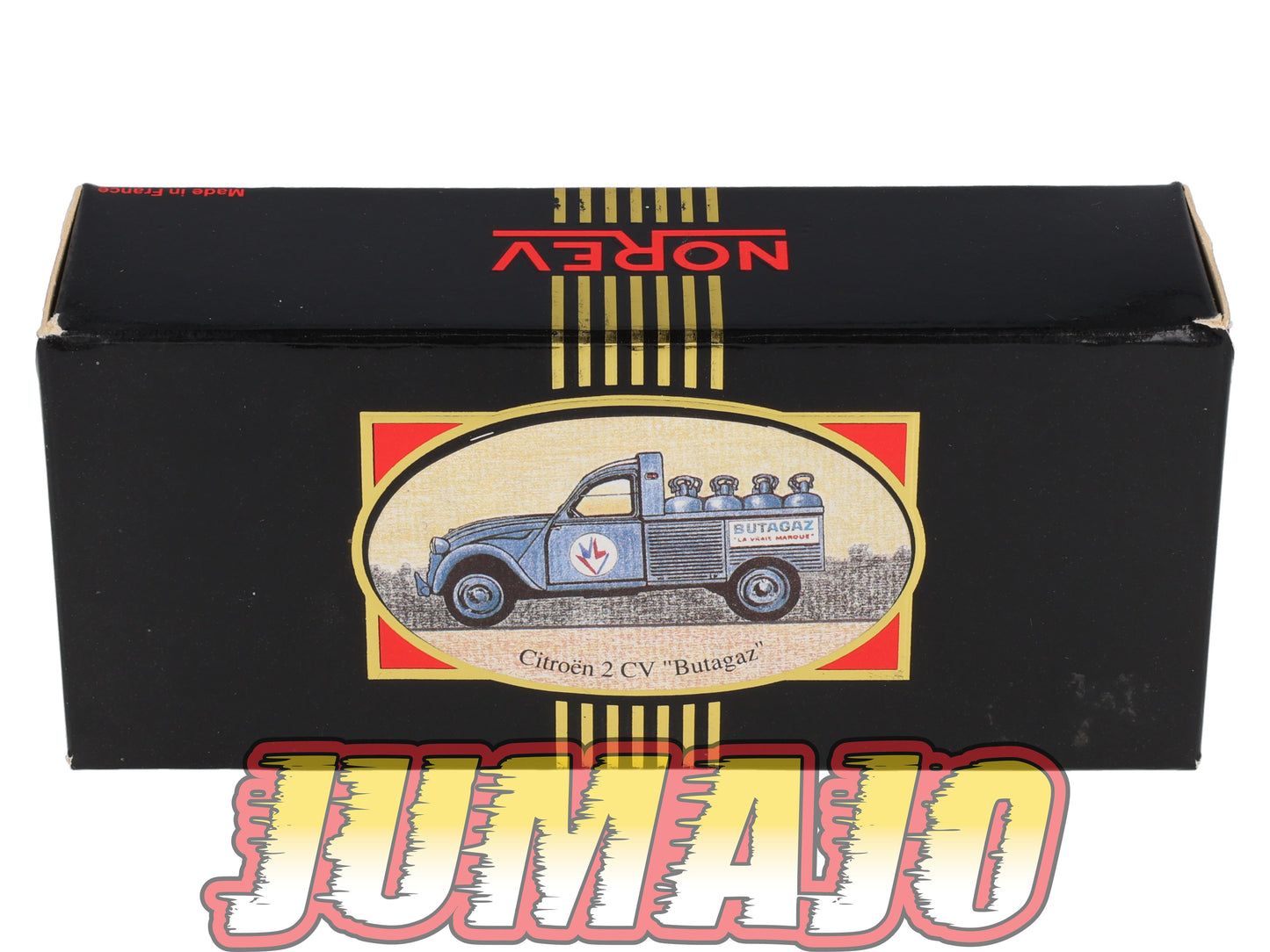 REV9 Voiture 1/43 NOREV Coffret Ligne Noire CITROEN 2CV Butagaz abimé